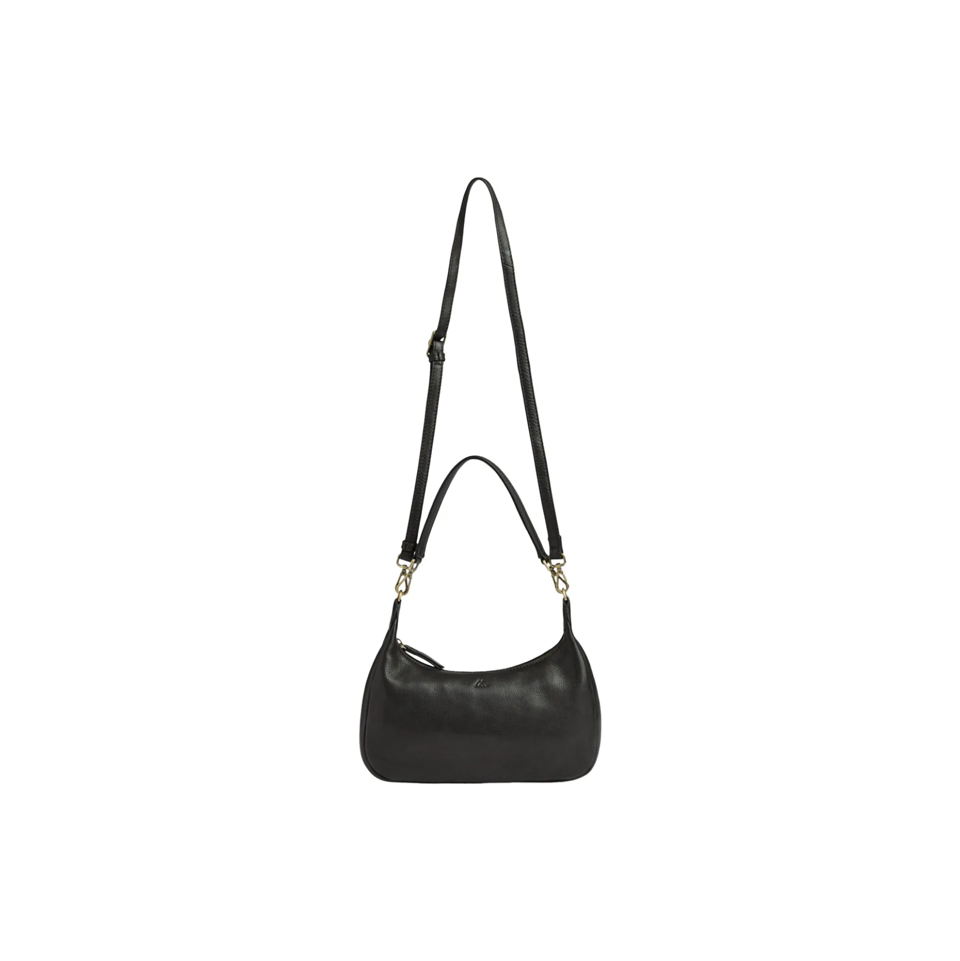 HaydenMBG Crossb. Bag Soft V., black w/br. gold