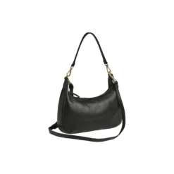 HaydenMBG Crossb. Bag Soft V., black w/br. gold