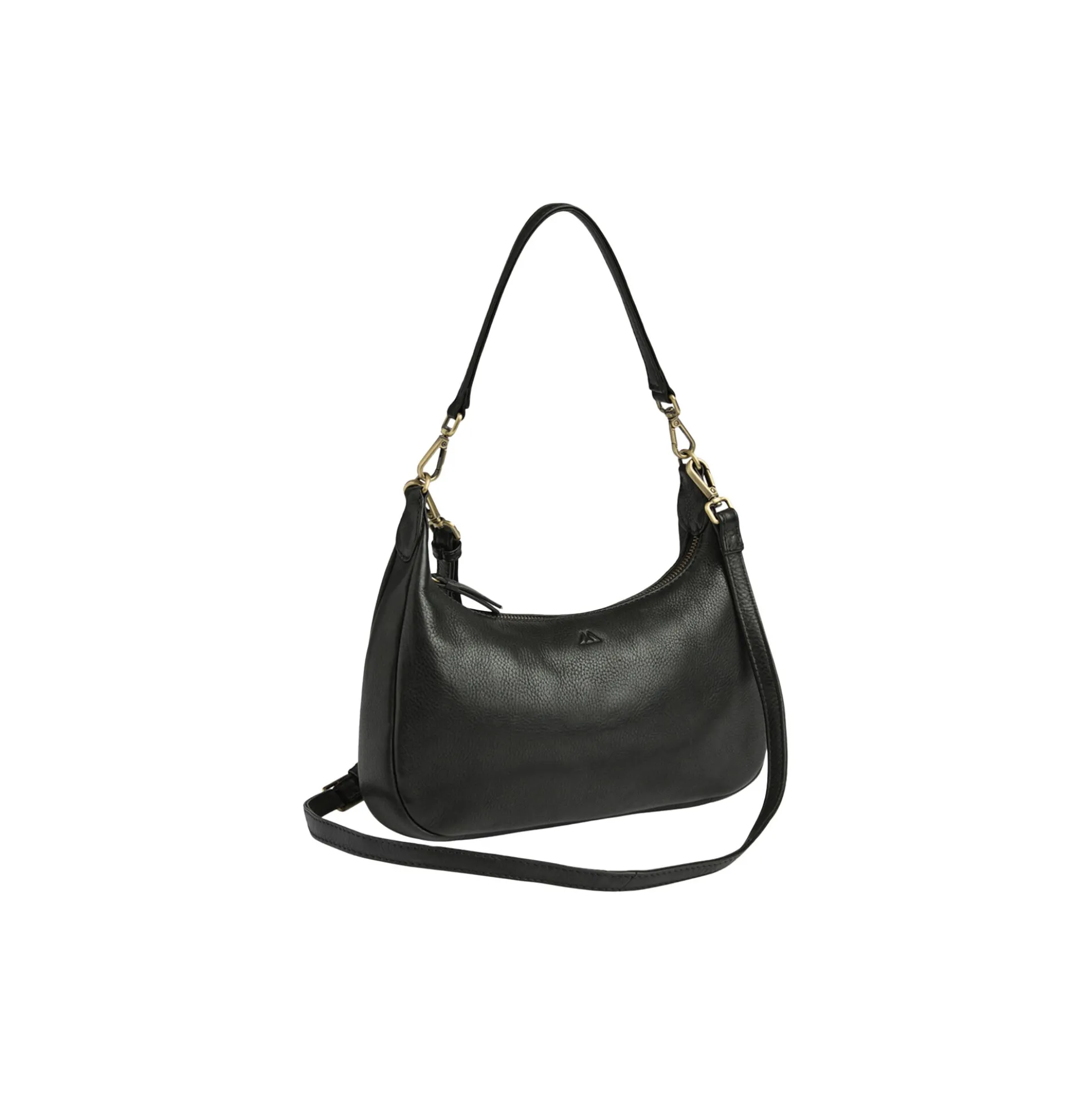 HaydenMBG Crossb. Bag Soft V., black w/br. gold
