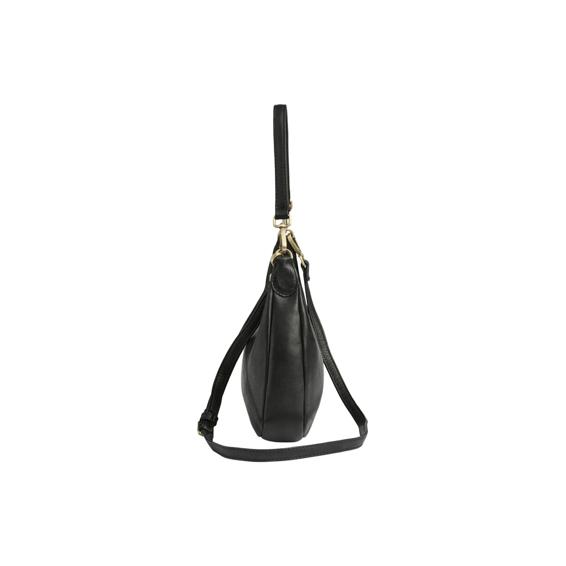 HaydenMBG Crossb. Bag Soft V., black w/br. gold