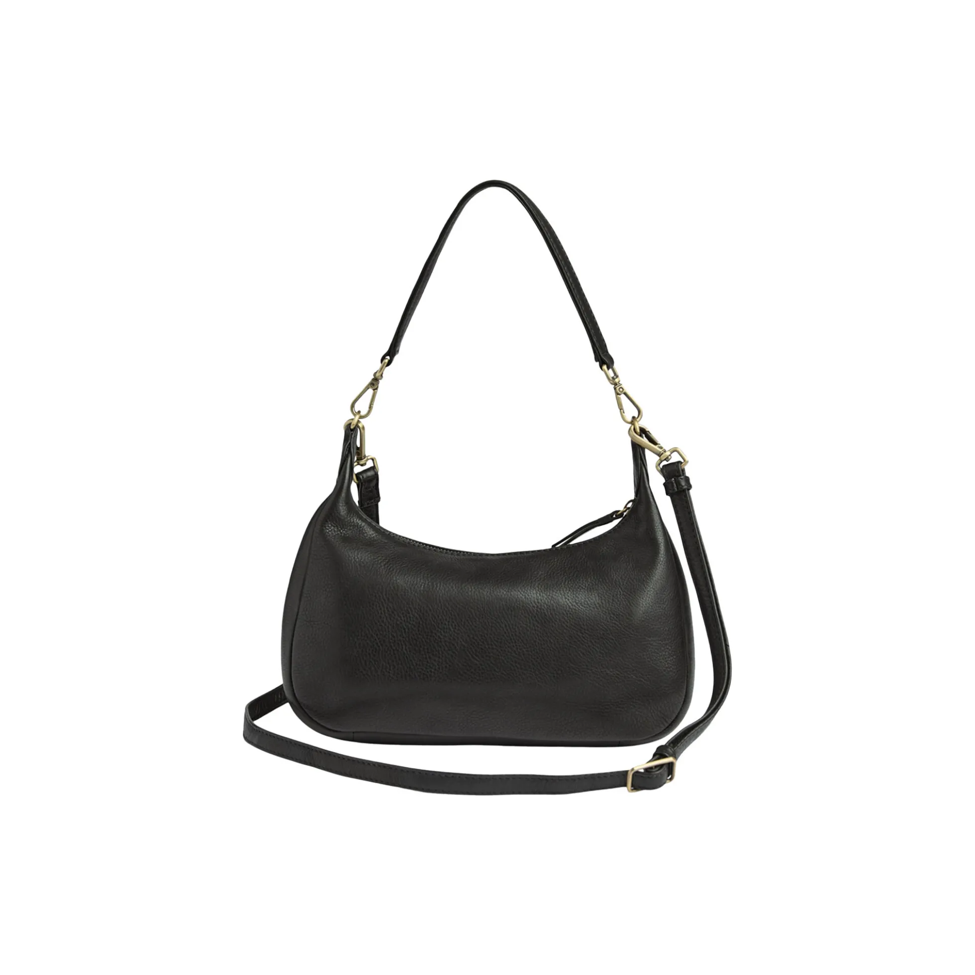 HaydenMBG Crossb. Bag Soft V., black w/br. gold