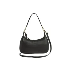 HaydenMBG Crossb. Bag Soft V., black w/br. gold