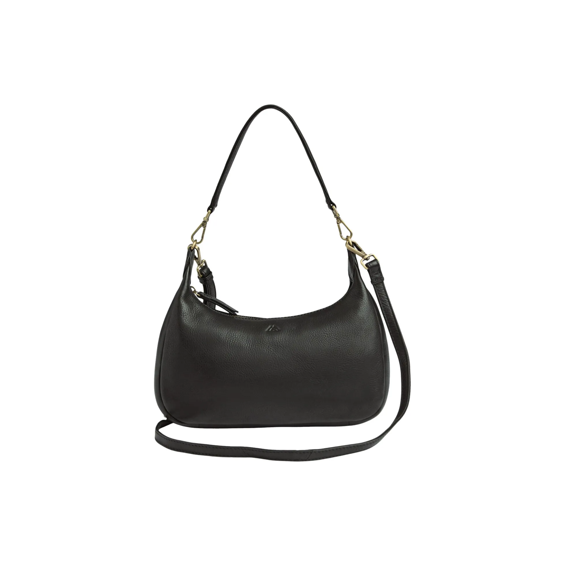 HaydenMBG Crossb. Bag Soft V., black w/br. gold