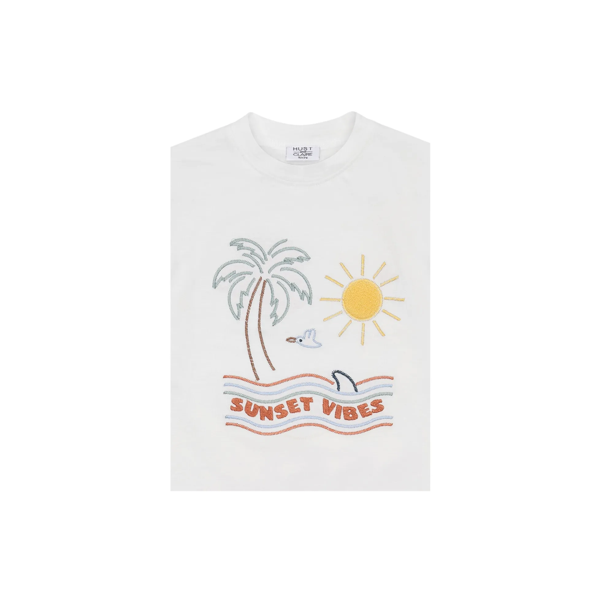 HCArthur Sunset T-shirt, ivory
