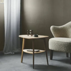 Heart Table, naturolieret eg