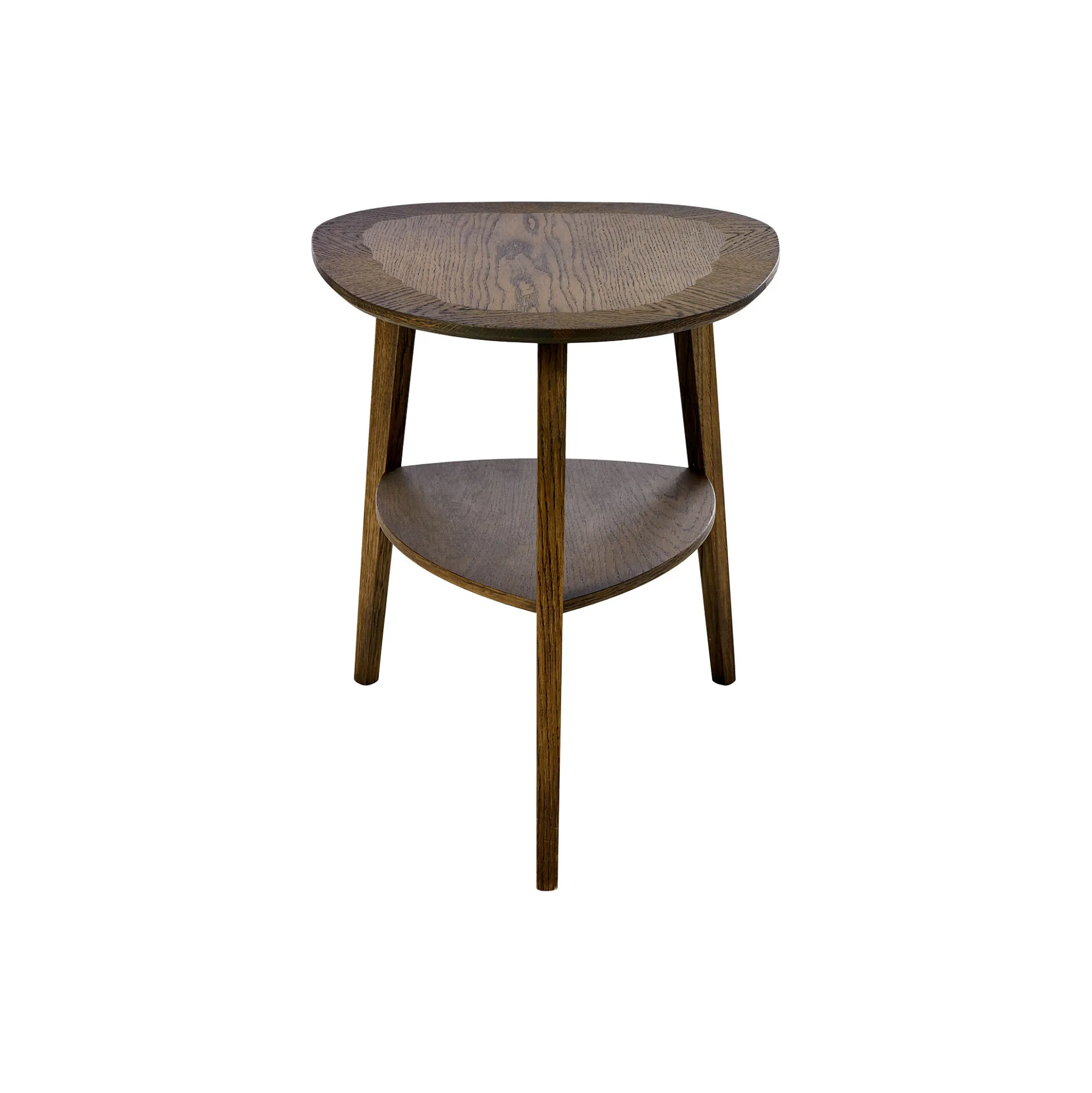 Heart Table, olieret røgbejdset eg