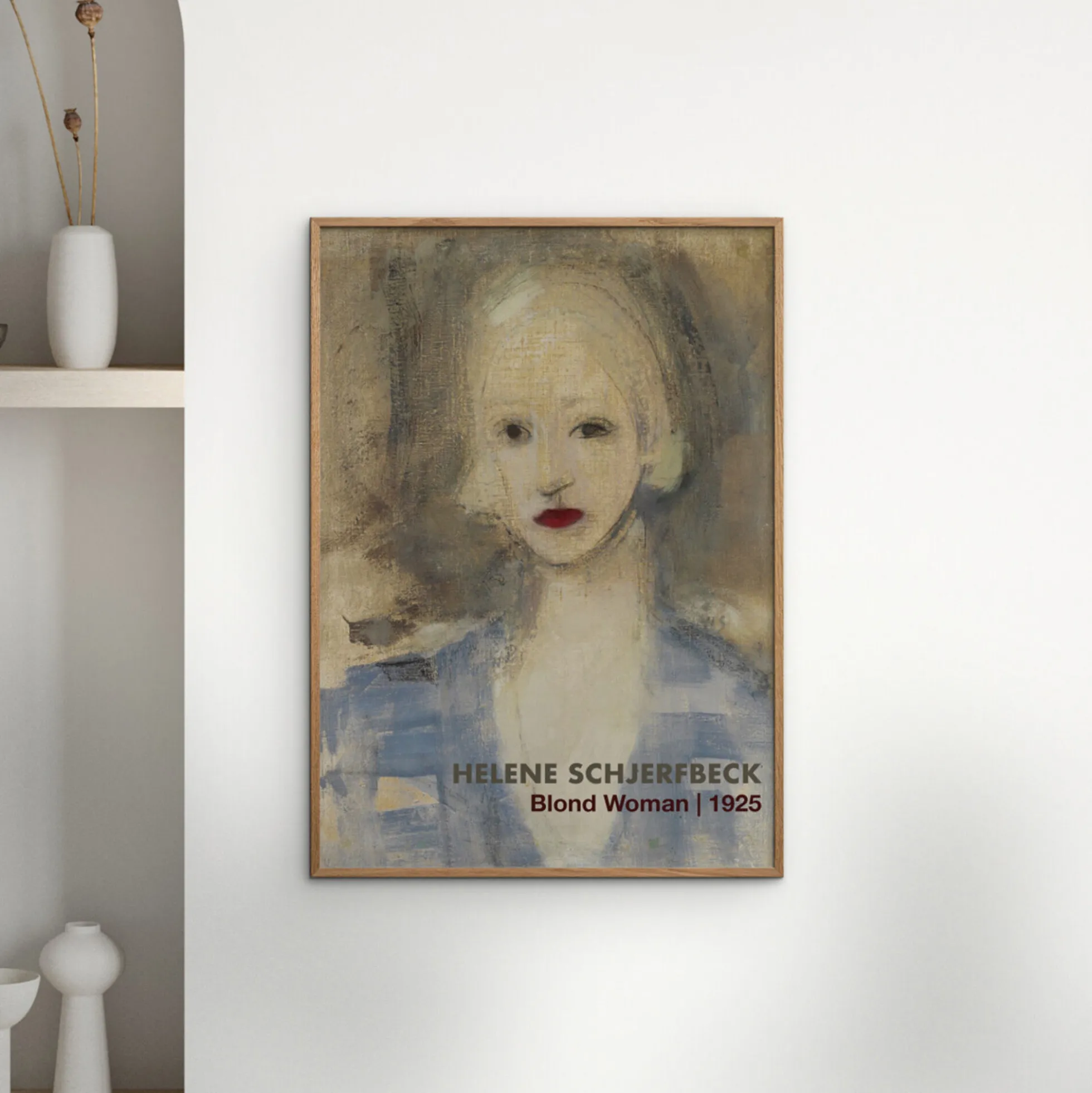 Helene Schjerfbeck Blond Woman