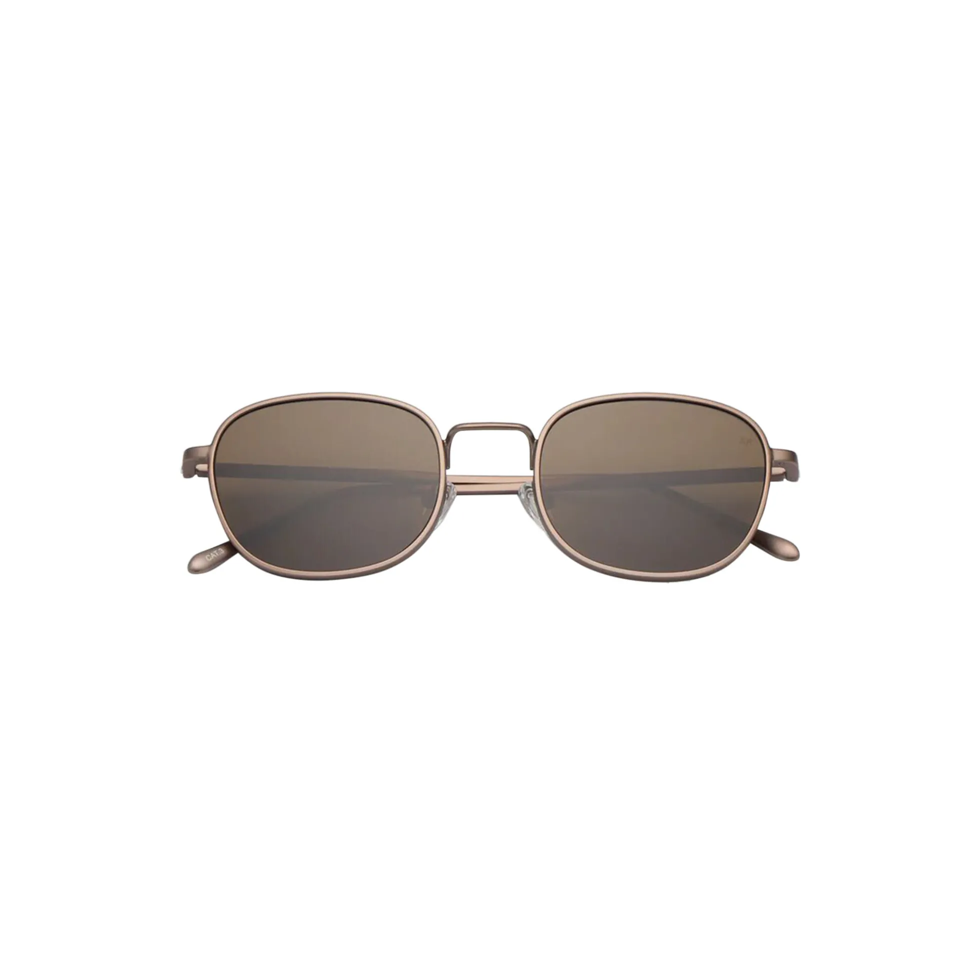 Hello Solbriller, matte brown