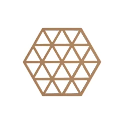 Hexagon bordskåner, terracotta