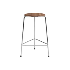 Hight Dot™ counterstol, lacquered walnut