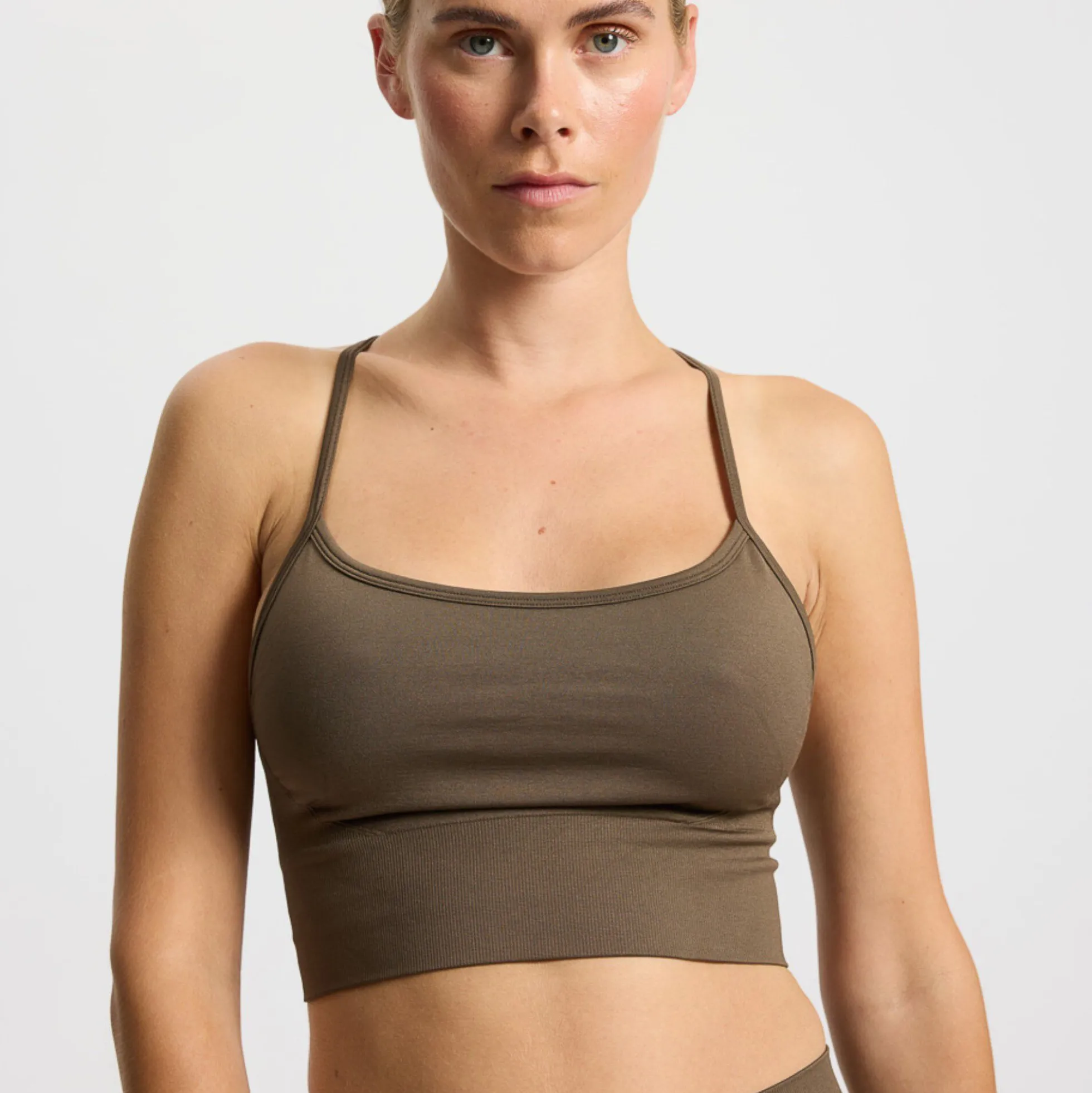 Hilde Seamless sports bra, falcon