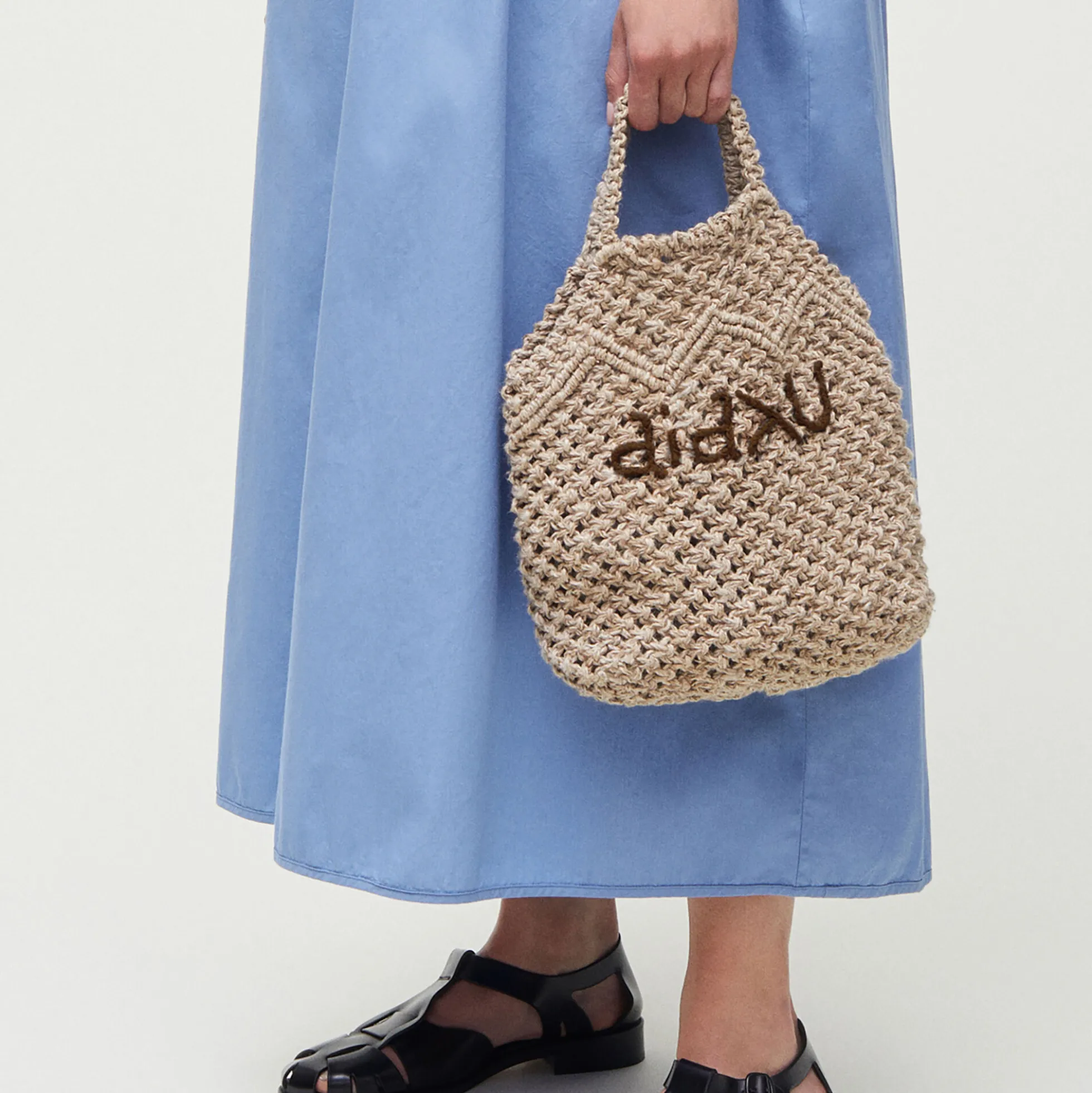 Himalayan Nettle Bag, natural brown