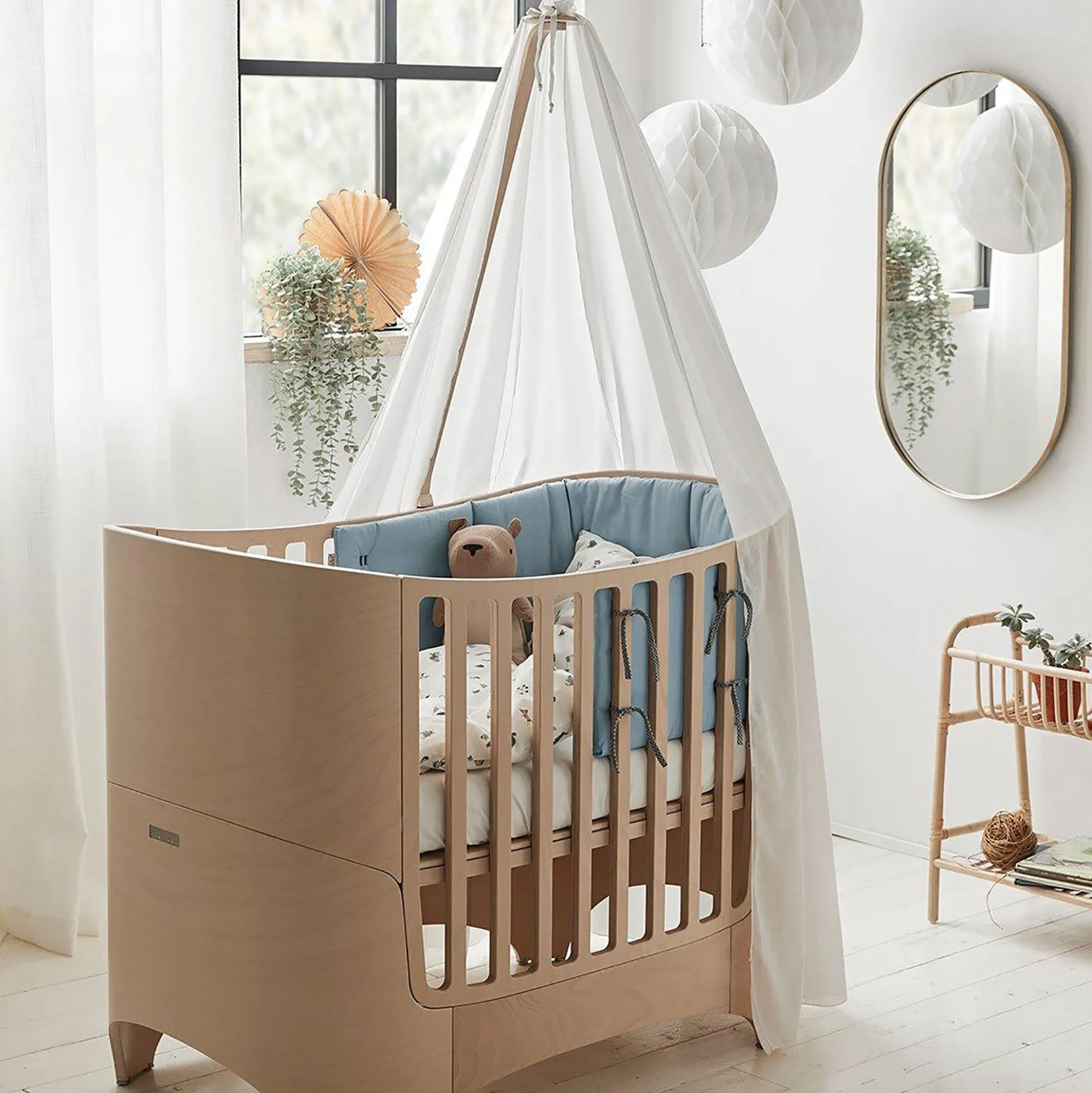 Himmel til Leander Classic™ babyseng, white