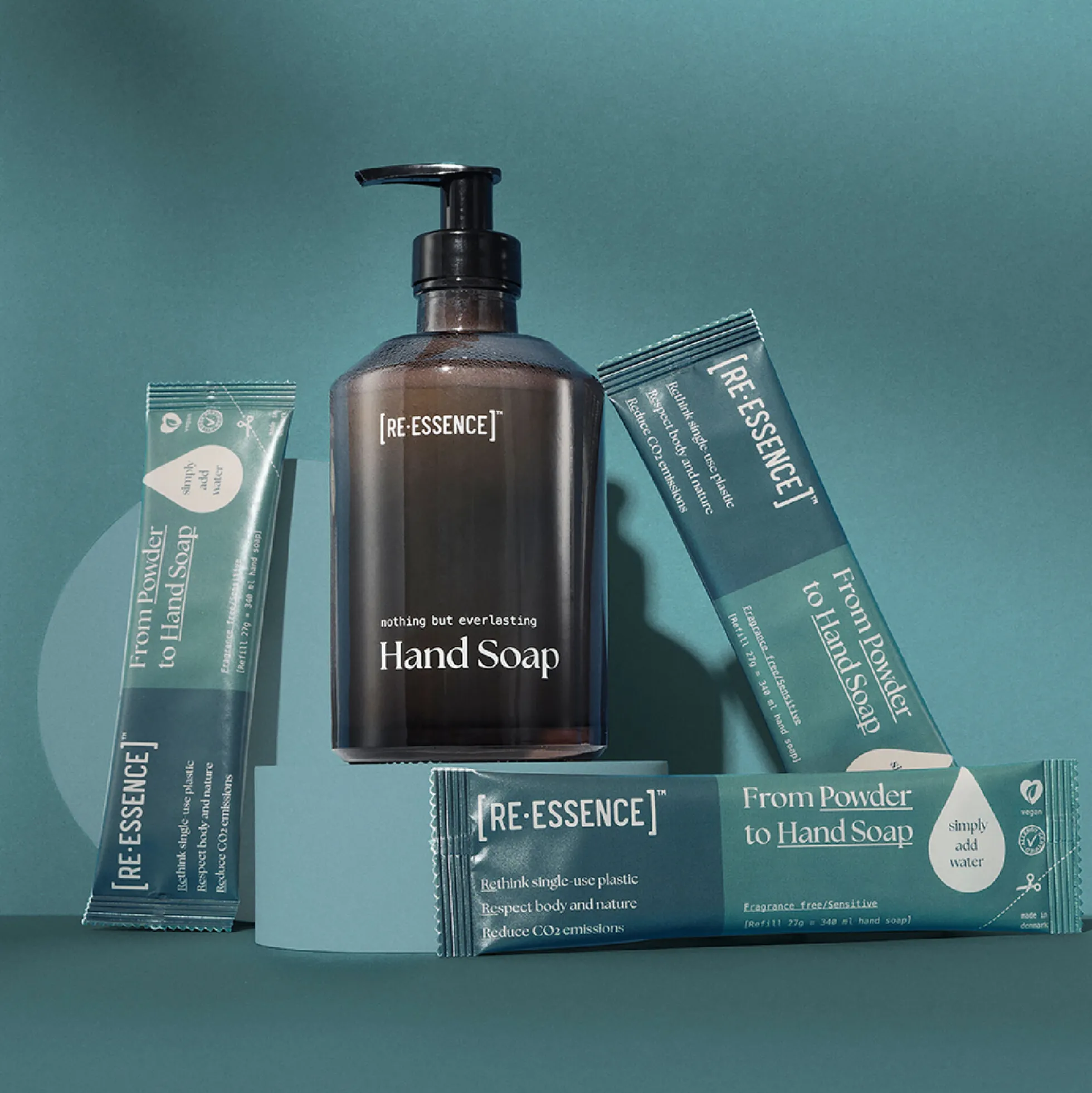 Håndsæbe startersæt, parfumefri/sensitiv