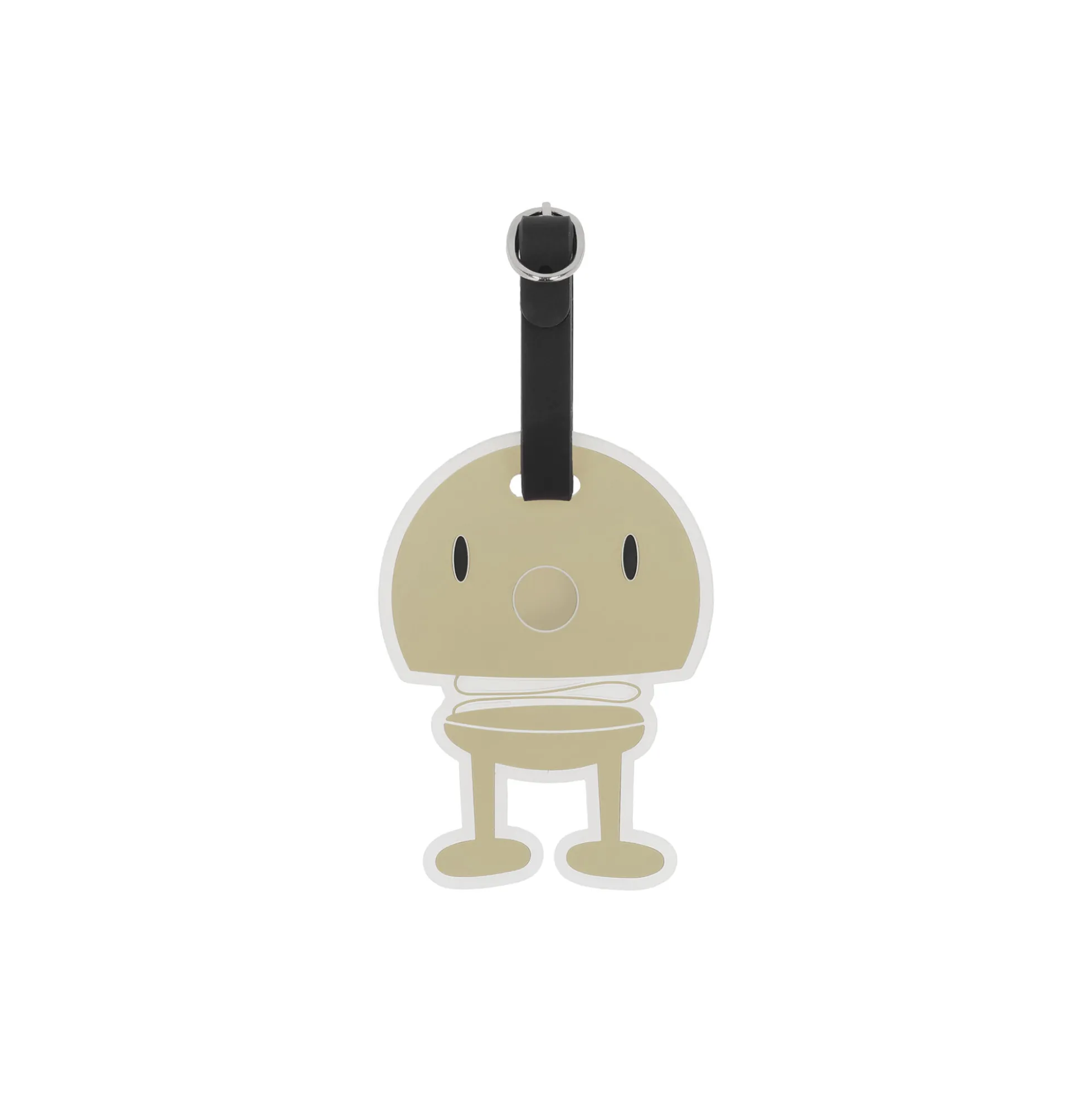 Hoptimist Bag tag, latte