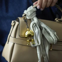 Hoptimist Bumble Bag charm, gold