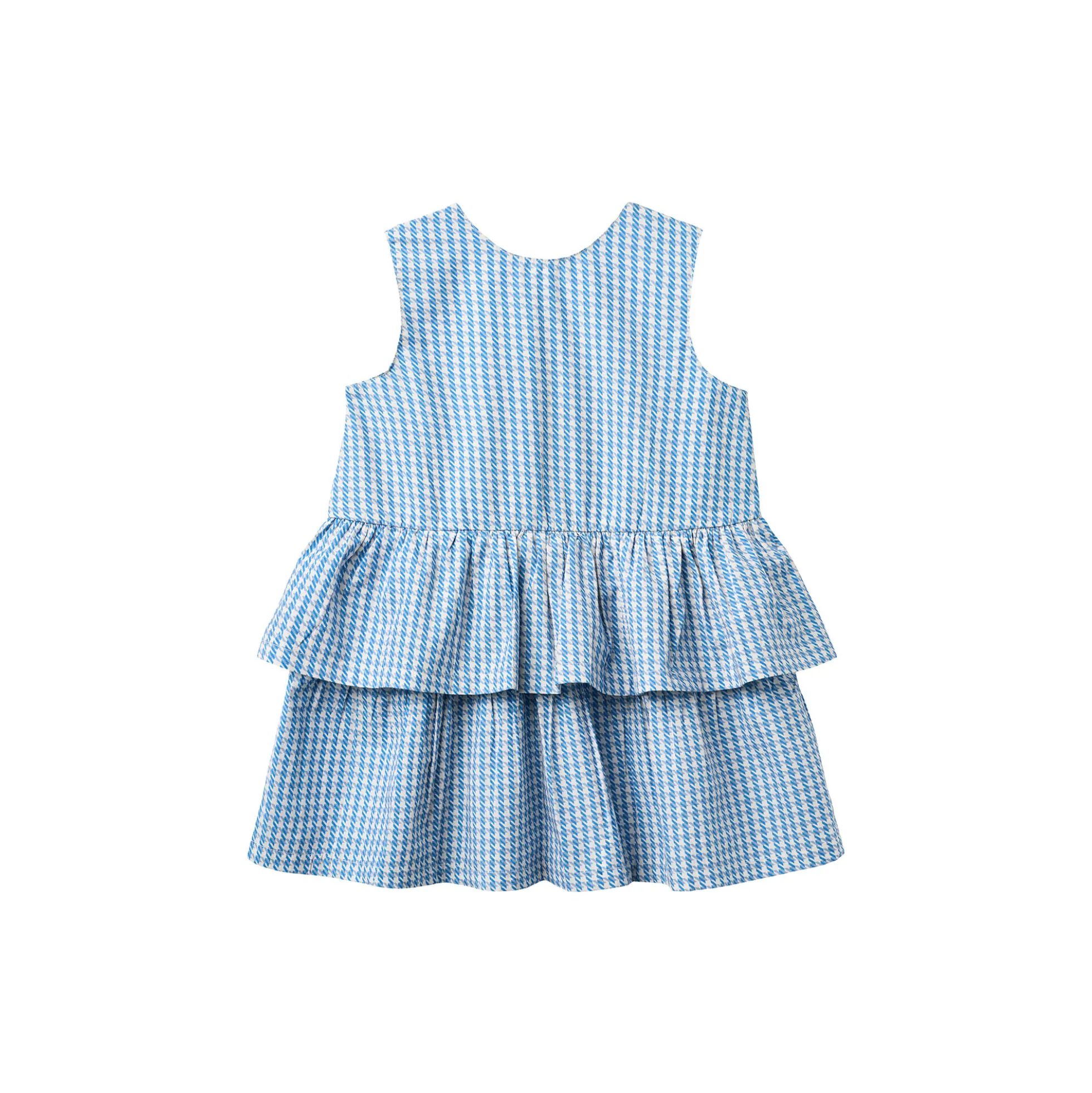 Houndstooth Dress w. Bow