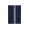 Icons cotton jacquard star kitchen towel, dress blue/white