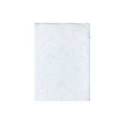 Icons Singature Star Organic Cotton Quilted Bedspread, white