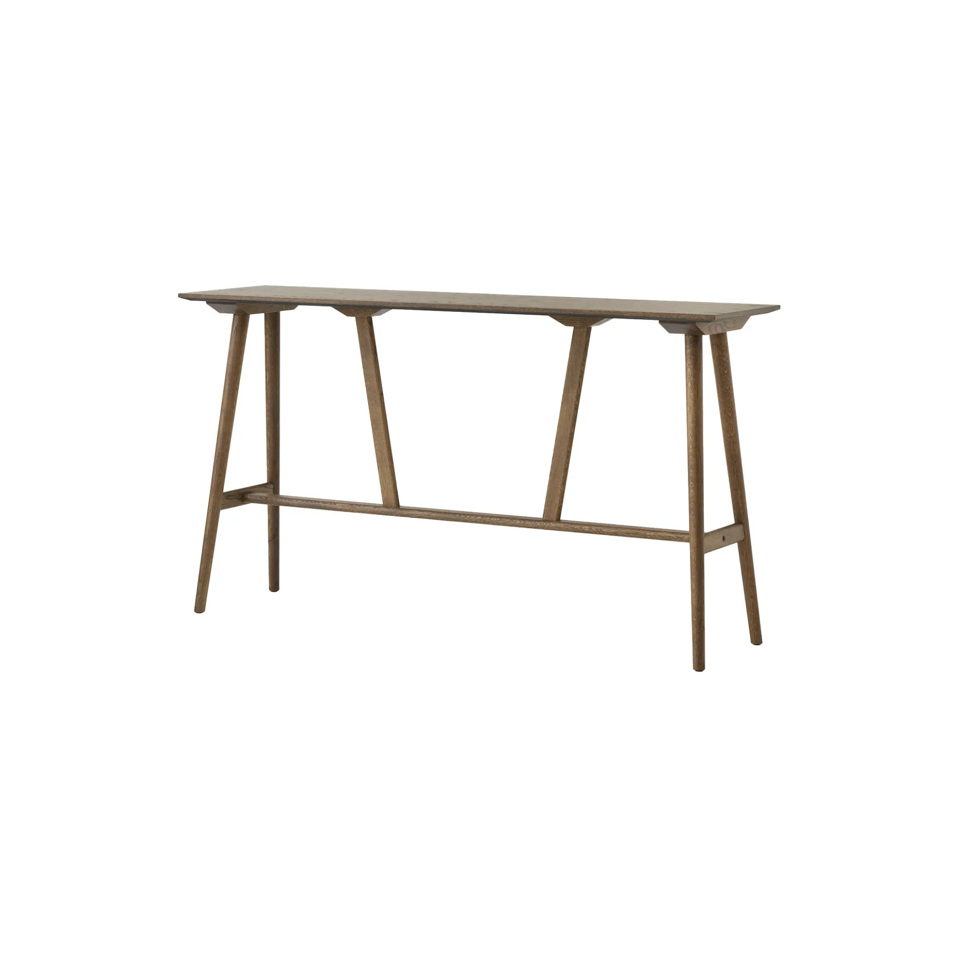 In Between SK27 Bar Table, smoked lacquered oak