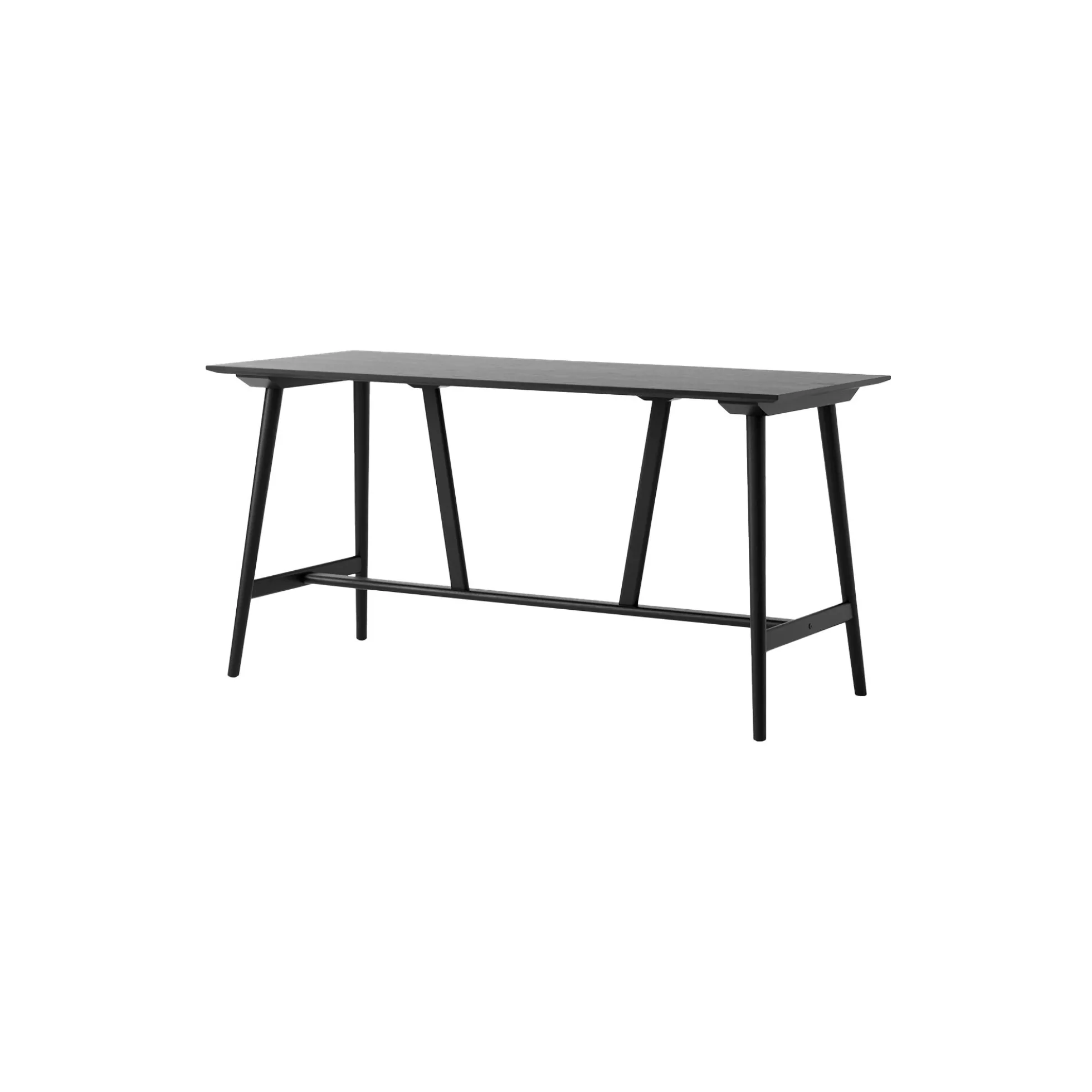 In Between SK26 Counter Table, black laquered oak