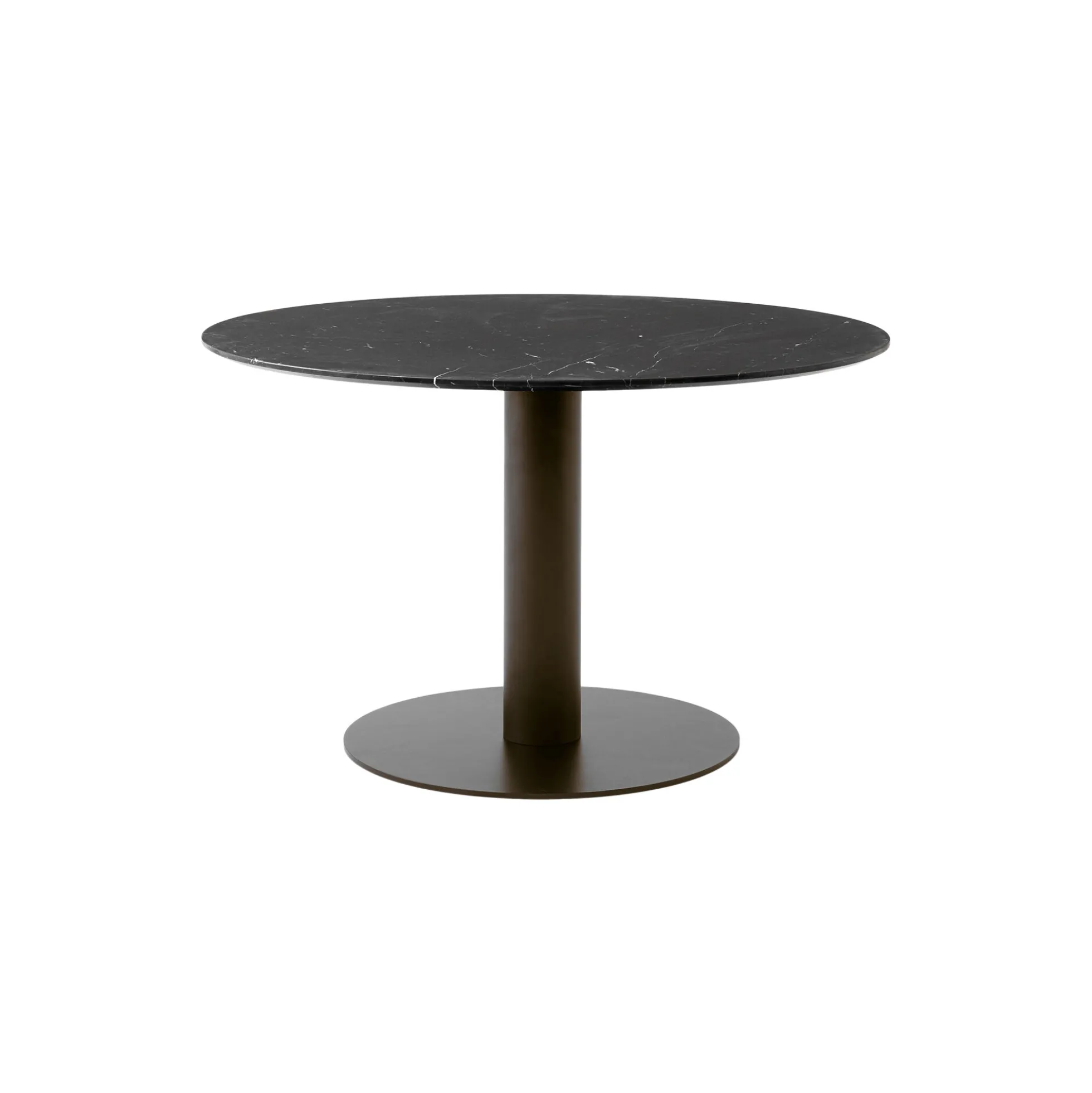 In Between SK19 spisebord, Nero Marquina/bronzed