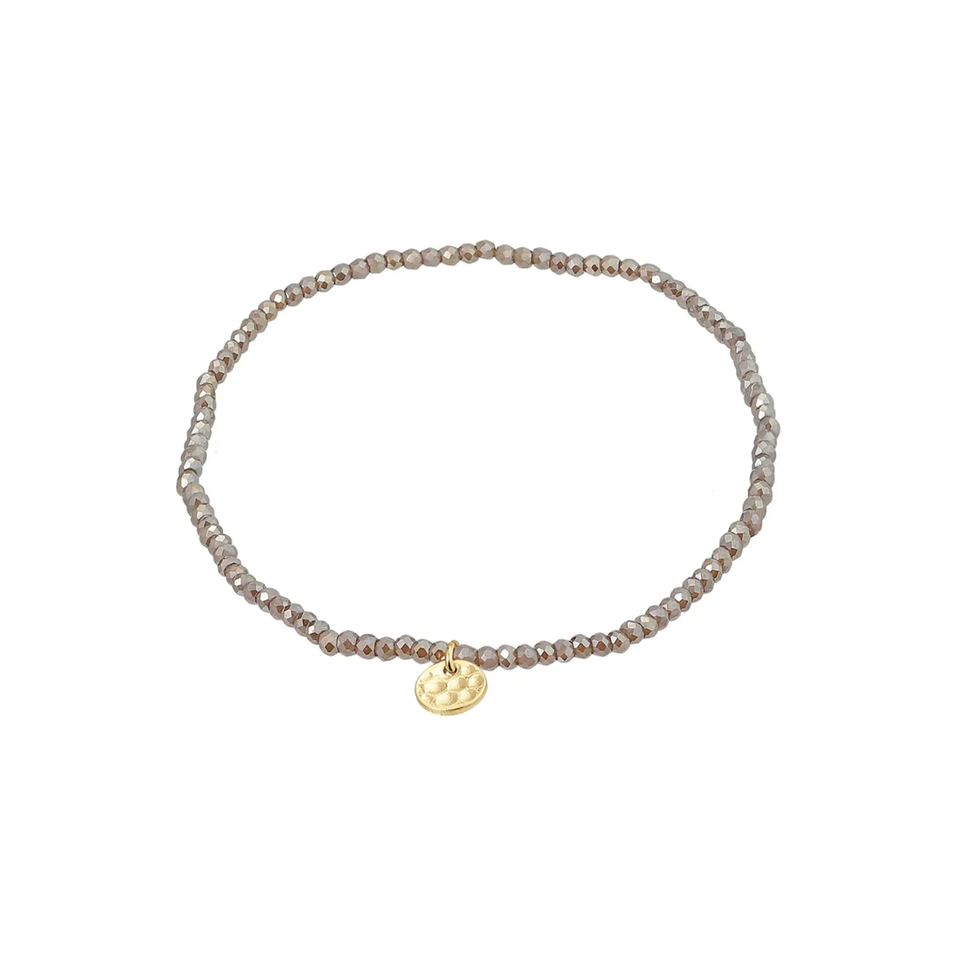 INDIE armbånd, metal grey