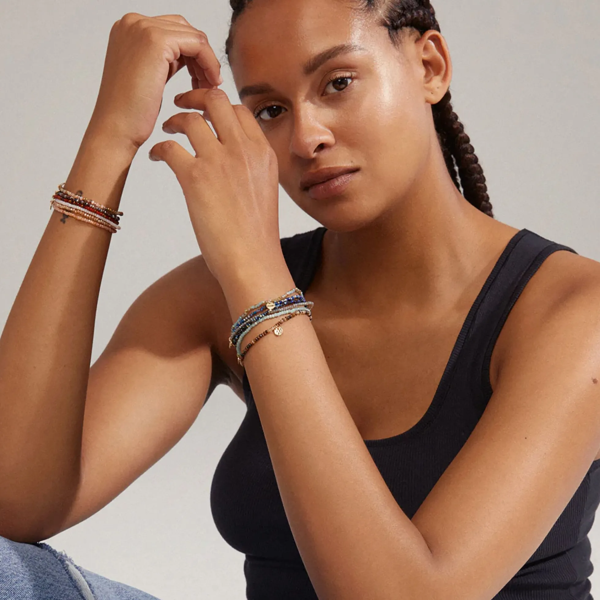 INDIE armbånd, peach