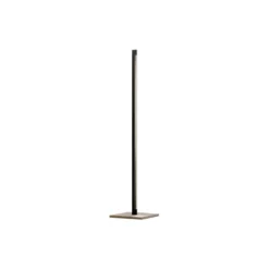 INLAY F1 LINEAR gulvlampe, matt black/satin gold