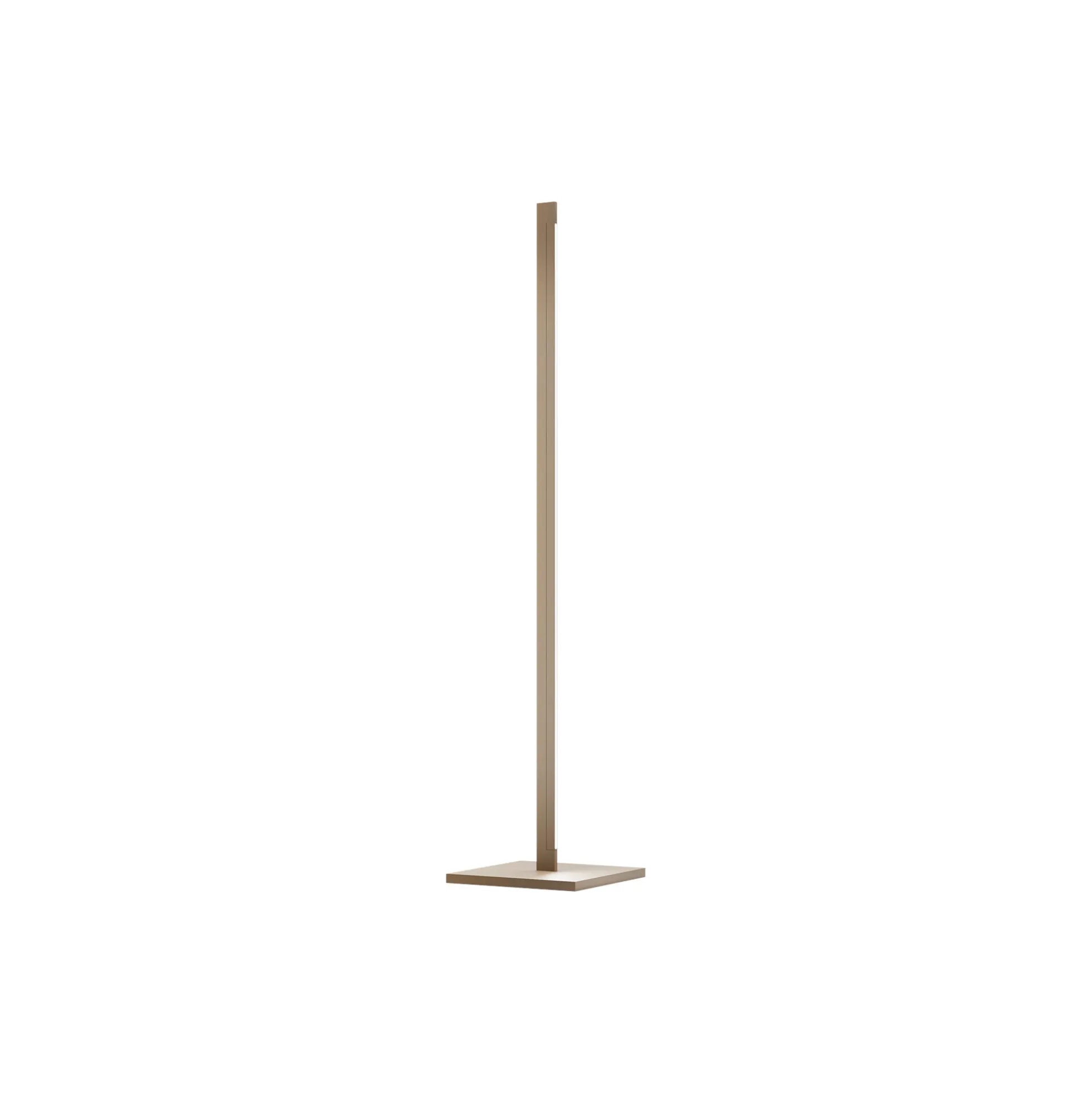 INLAY F1 LINEAR gulvlampe, satin gold/satin gold