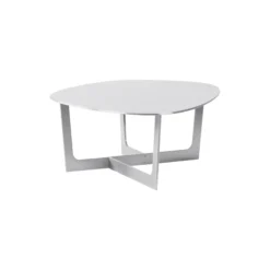 Insula sofabord, børstet aluminium