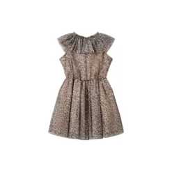 JaimeKB Dress, aop leo light sand