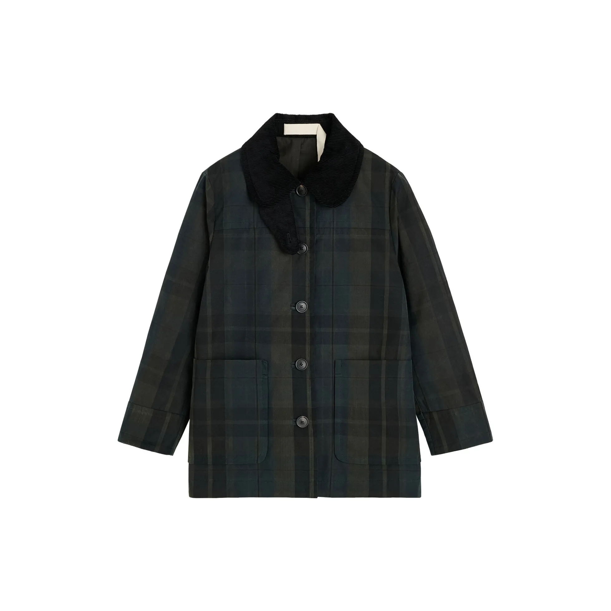 Jamie Jacket Check Oilskin Silkwax, foxleigh