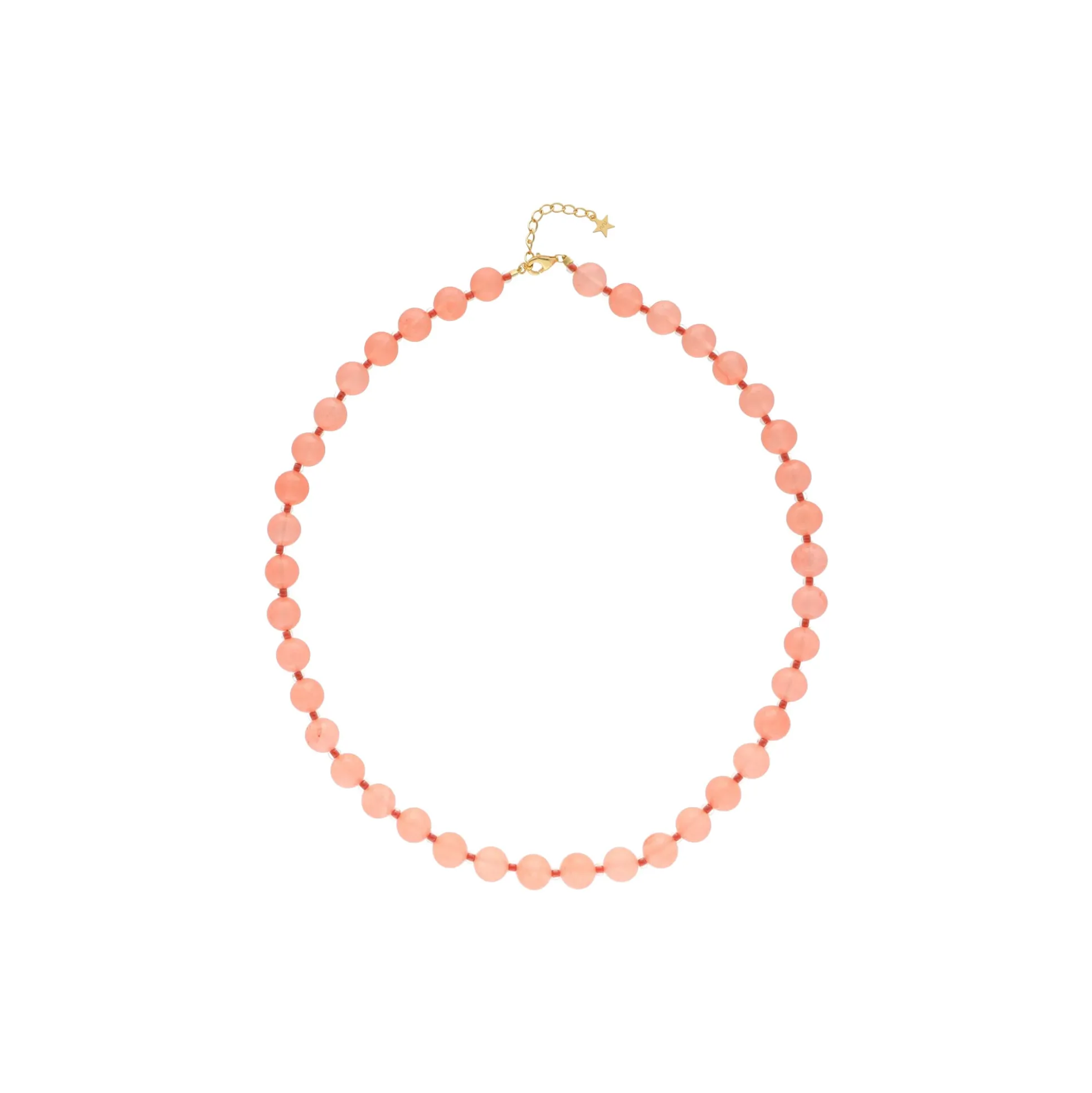 Jasmine small halskæde, peach