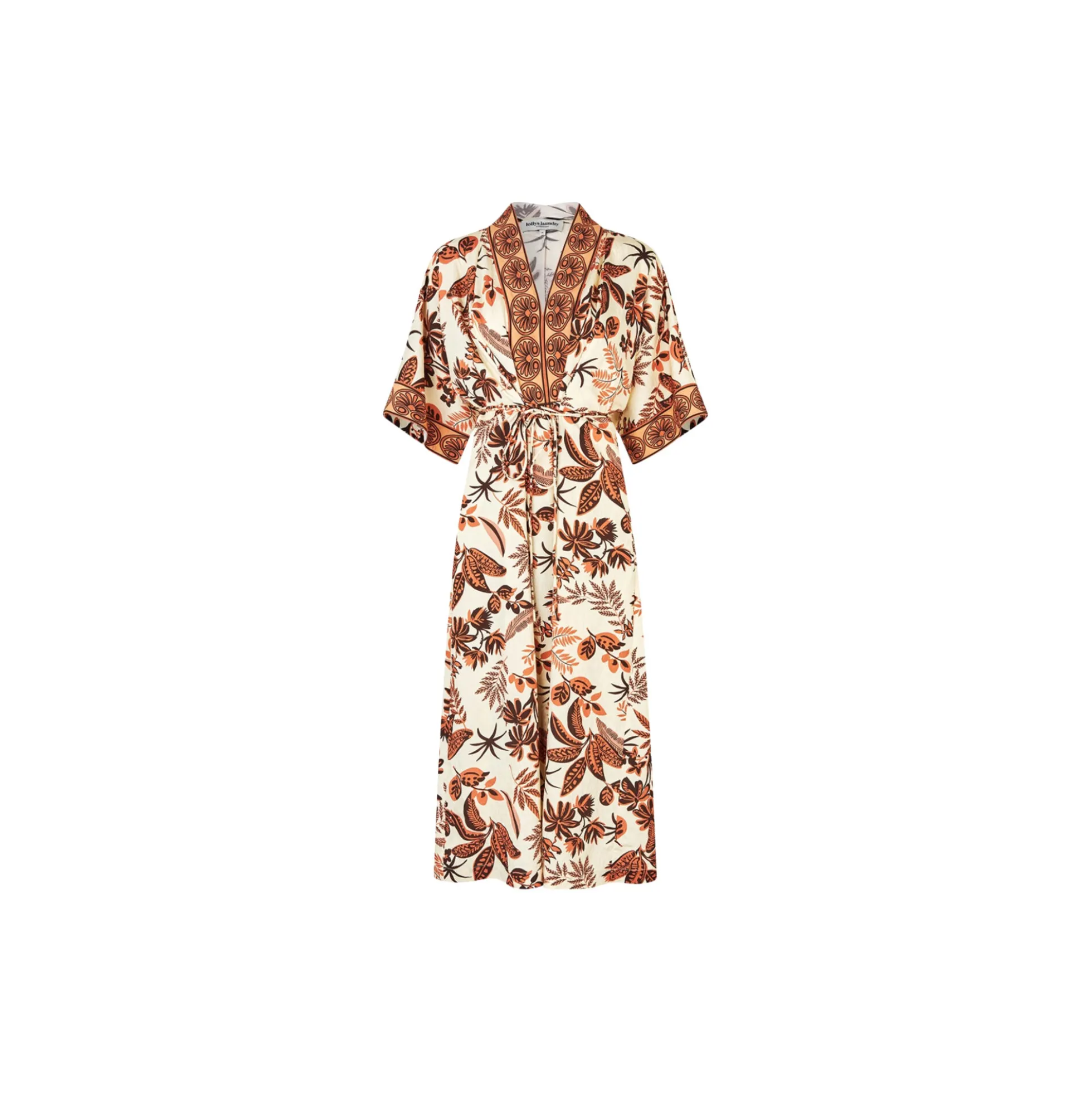 JemimaLL Maxi Dress 3/4, creme