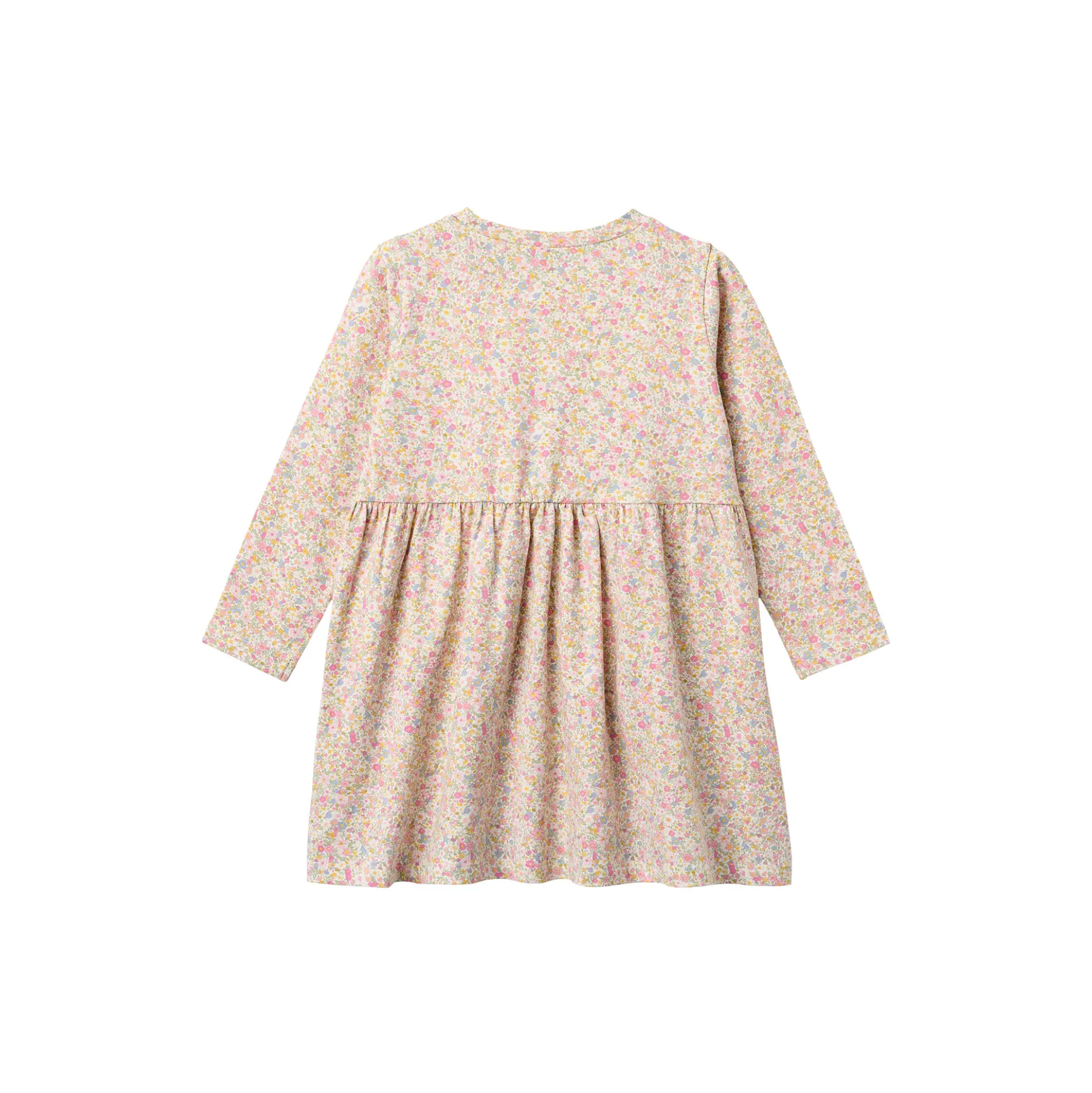 Jersey Dress L/S Sessa, blush flower meadow