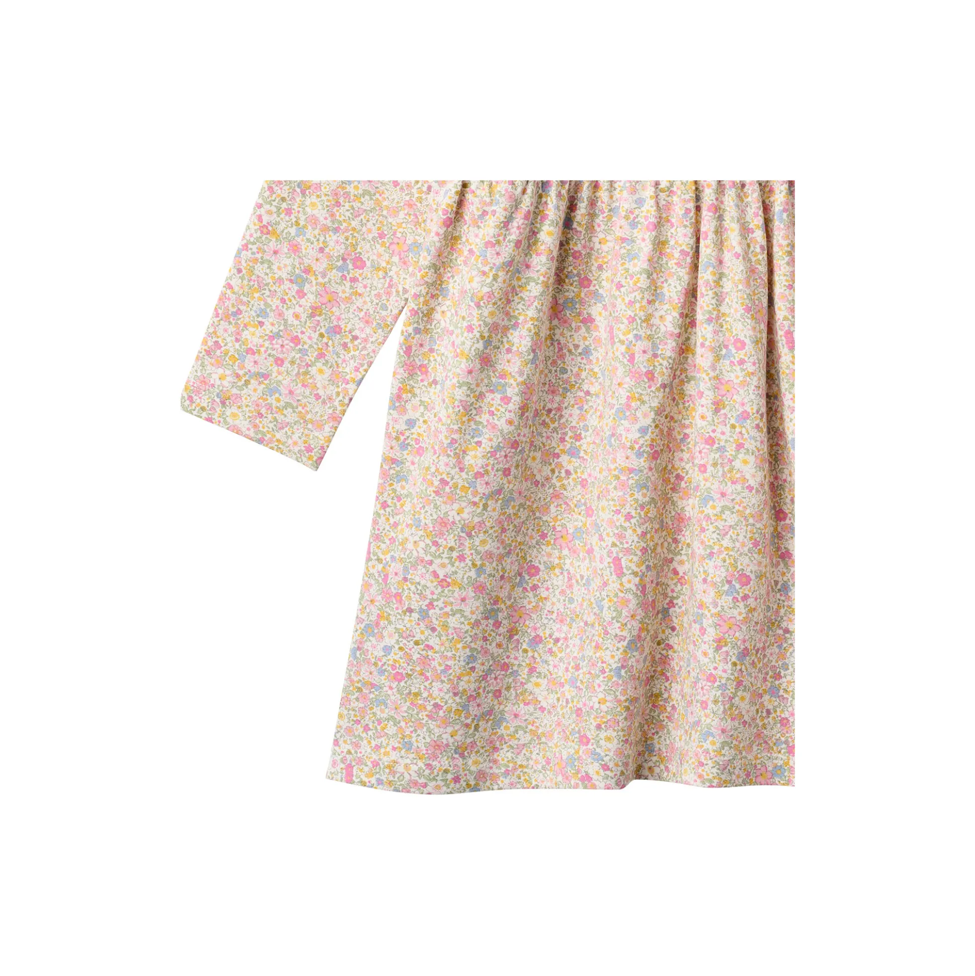 Jersey Dress L/S Sessa, blush flower meadow