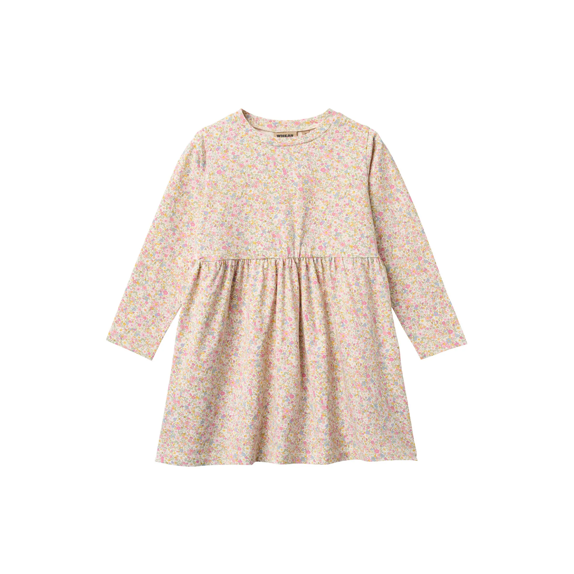 Jersey Dress L/S Sessa, blush flower meadow
