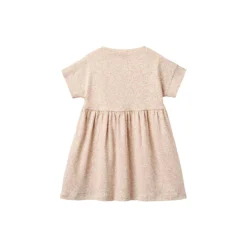 Jersey Dress S/S Emilie, coral flowers