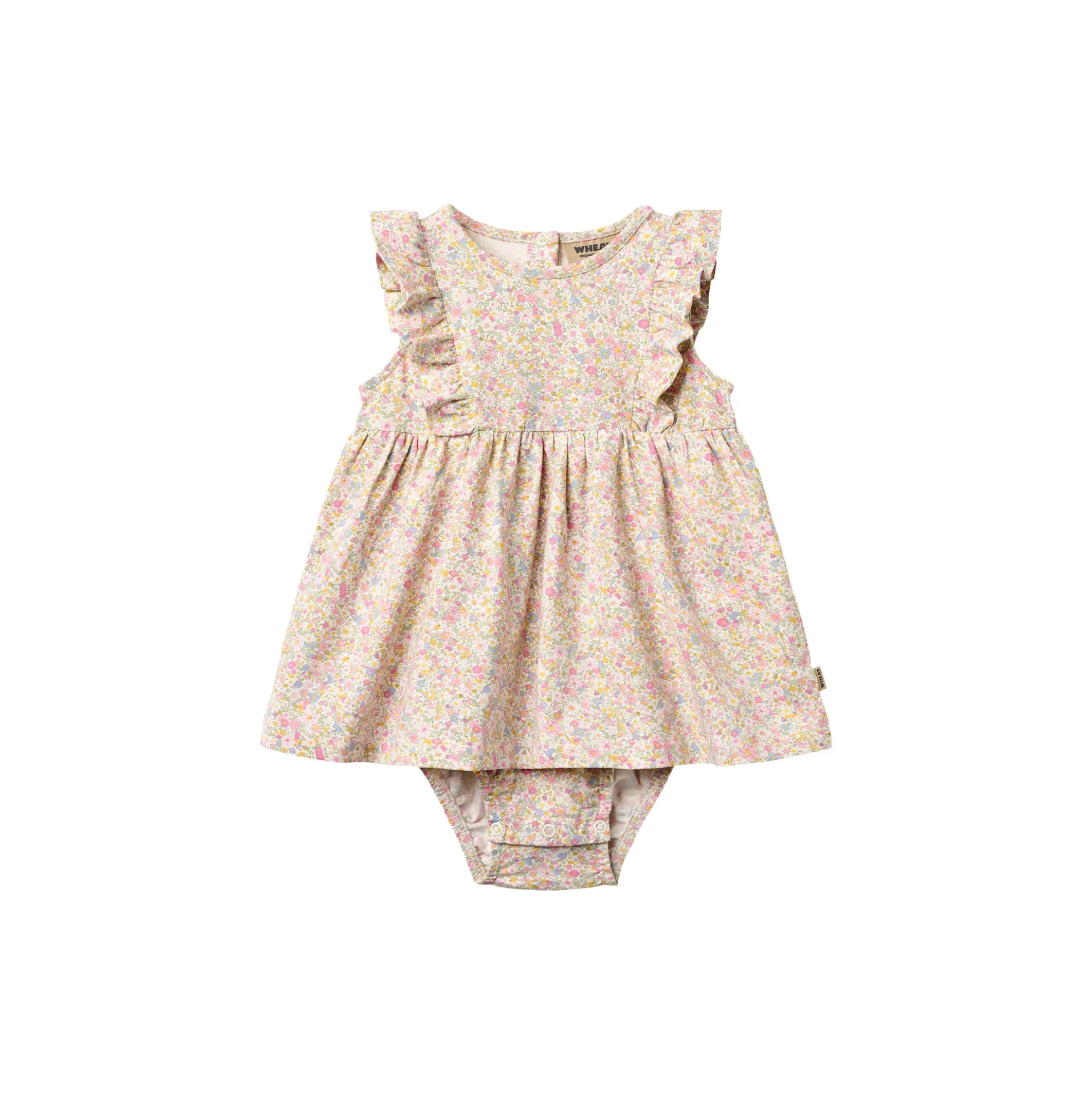Jersey Dress Suit Vianna, blush flower meadow