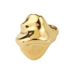 JOHNNIE ring, guldbelagt