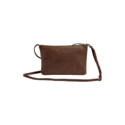 JolieMBG Crossbody Bag Soft Vintage, cognac w/br. gold