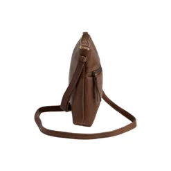 JolieMBG Crossbody Bag Soft Vintage, cognac w/br. gold