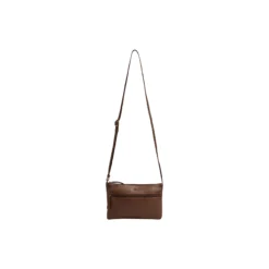 JolieMBG Crossbody Bag Soft Vintage, cognac w/br. gold