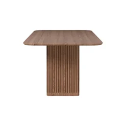 Jolka Dining Table, dark wood