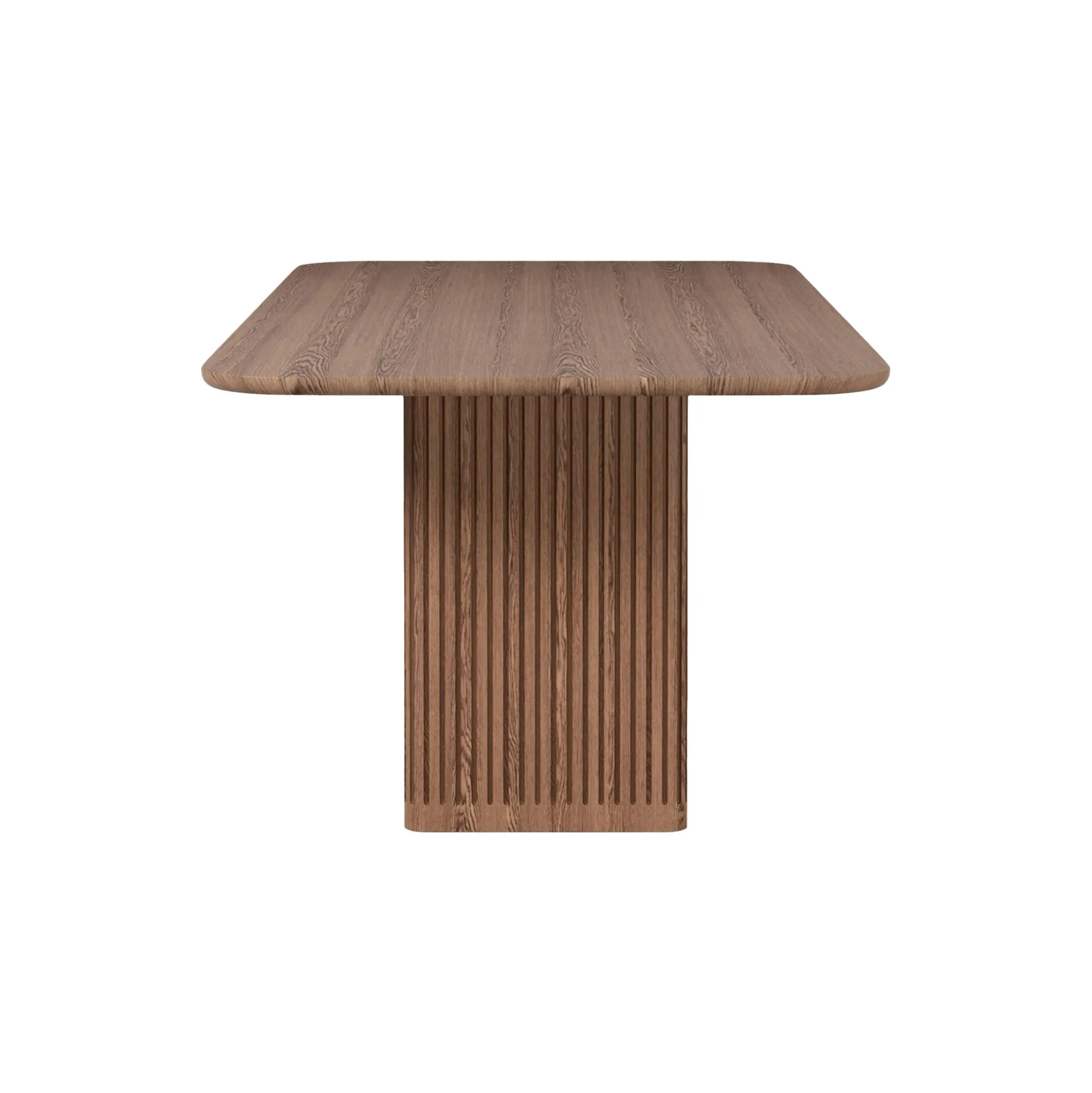 Jolka Dining Table, dark wood