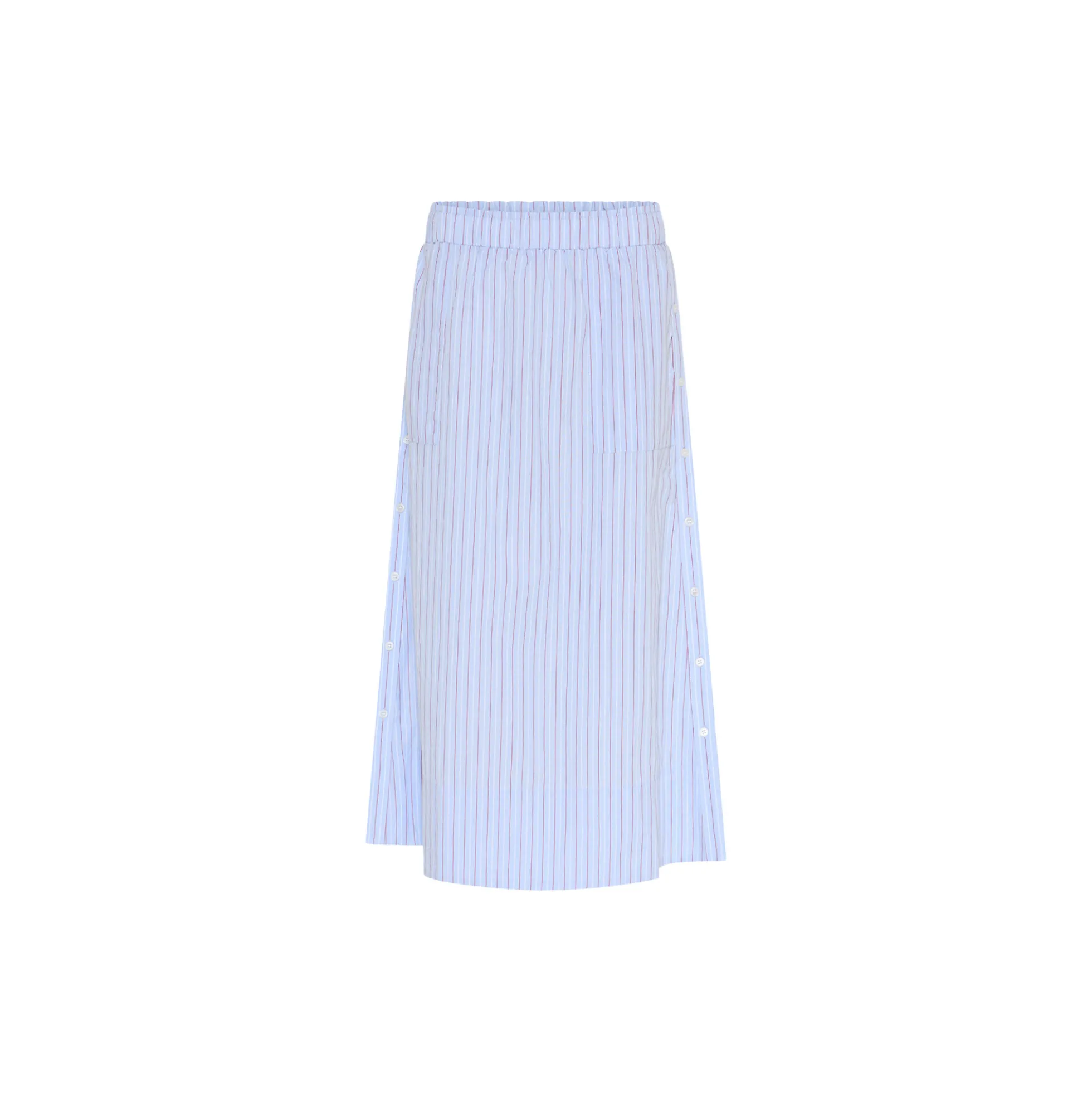 Josephine Skirt, red/blue stripe