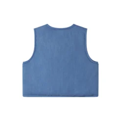Joyce Vest, blue denim