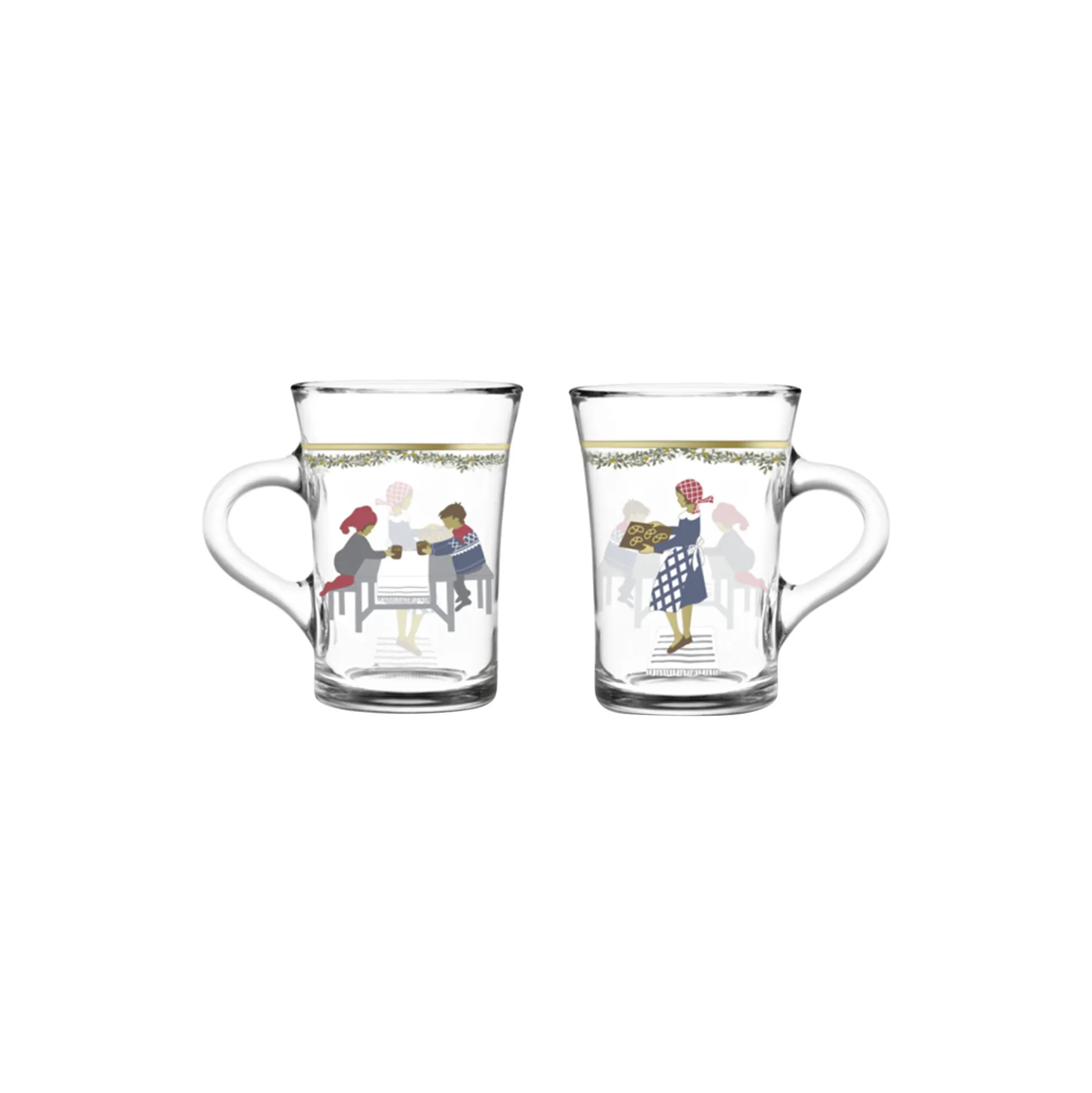 Jule hotdrink glas 2024, 2 stk.