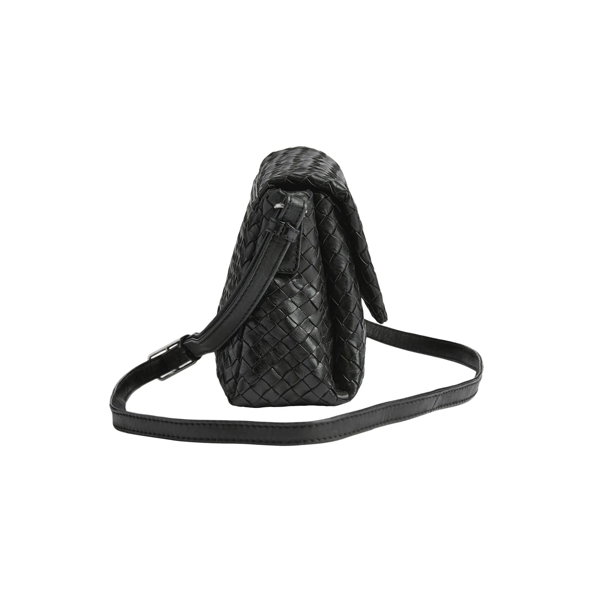 JulesMBG Crossbody Bag Weave, black
